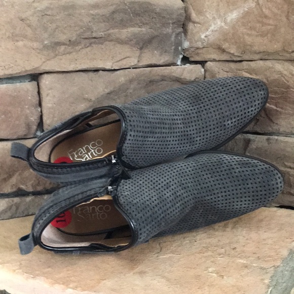 NWOB Franco Sarto Dakota Ankle Boot / Gray / 10 - Picture 4 of 7